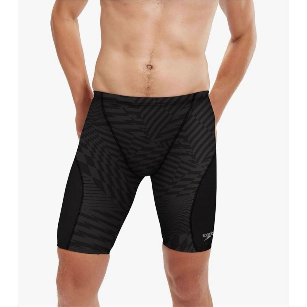 Speedo NWT Splice Jammer Eco Pro Surf Swim Short Deep Storm Size 30